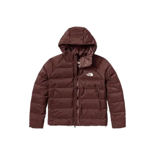 THE NORTH FACE Пуховик женский красный