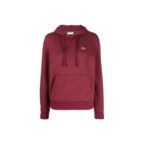 LACOSTE Толстовка Женская Бордовая
