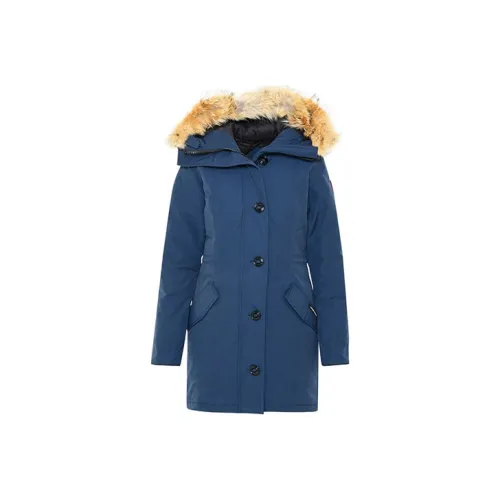Canada Goose Rossclair Series Женские пуховые куртки синие