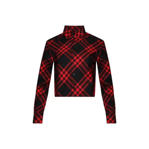 Burberry Женские Рубашки Красного Цвета