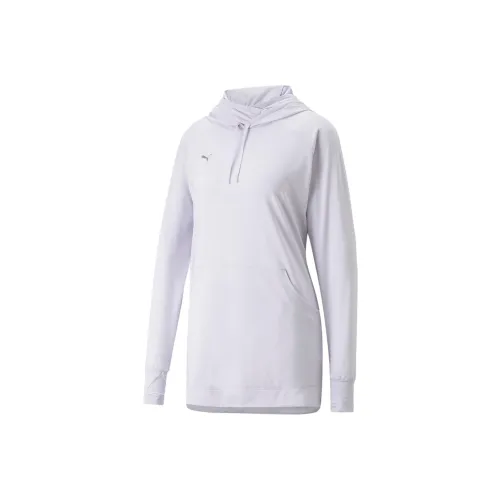 PUMA Modest Activewear Training Толстовка Женская Светло-фиолетовая
