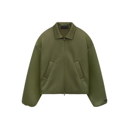Fear of God Essentials Вечнозеленый/Военный стиль Женские Куртки