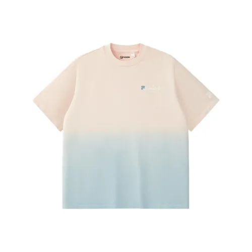 FILA FUSION Рабочая одежда Стандартная Рубашка Женская Циан Светло-Синий