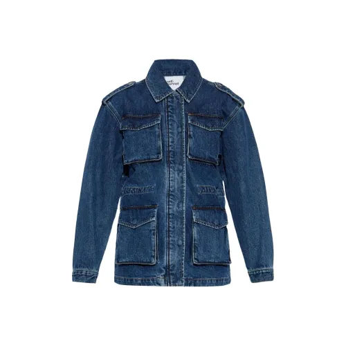 Self Портрет Куртки Пальто Женские Blue