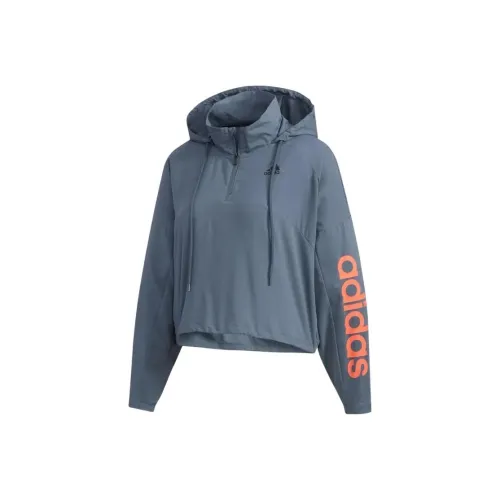 Adidas Синие Женские Куртки