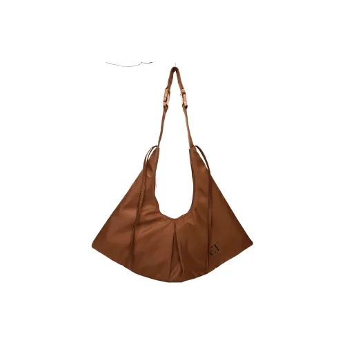 Everthames Нейлоновая Сумка через плечо Стандартная Унисекс Коричневая