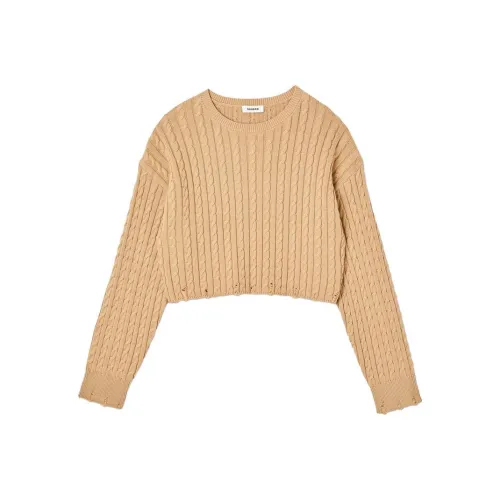 Sandro Трикотаж Женский Бежевый Желтый