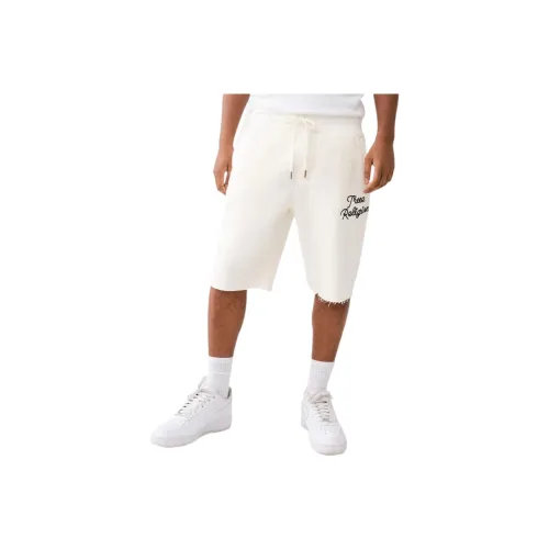 TRUE RELIGION Повседневные шорты Мужские Белые