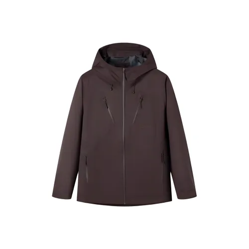 OUTDOOR PRODUCTS Водонепроницаемый и Ветрозащитный Ветровка Мужской Сырой шоколадный