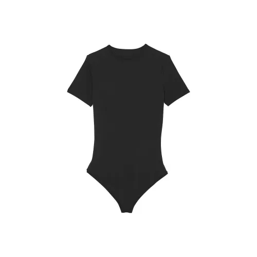 Victoria's Secret Розовый Основа Эластичный Комбинезон Черный Комбинезон Женские Черный