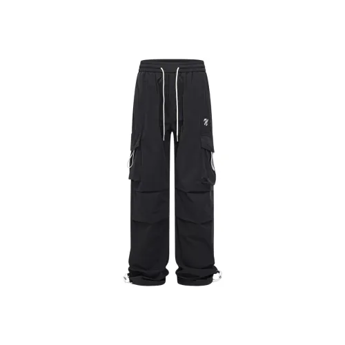 UKTK Черные Мужские Повседневные Штаны