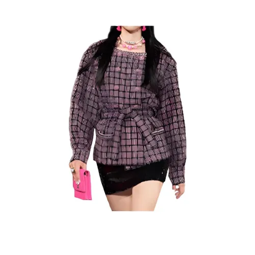 CHANEL Розовые Женские Рубашки