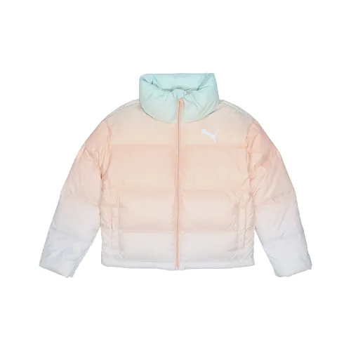 PUMA Телесно-розовый Женские Пуховики