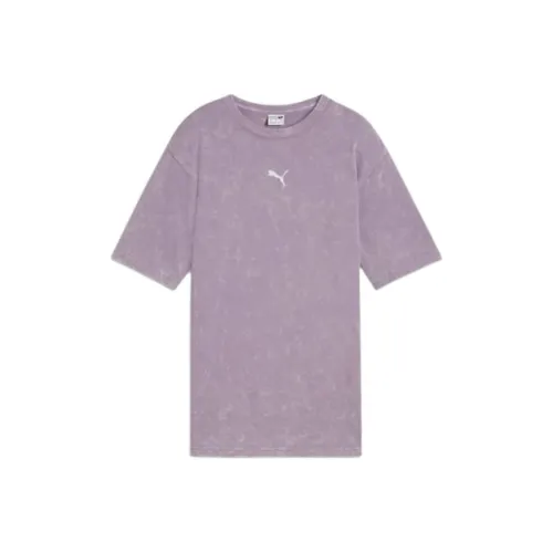 PUMA Relaxed T-Shirt Женская Светло-Сливовый