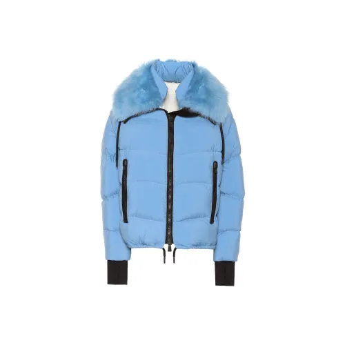 Moncler Grenoble Пуховик Женские Синий