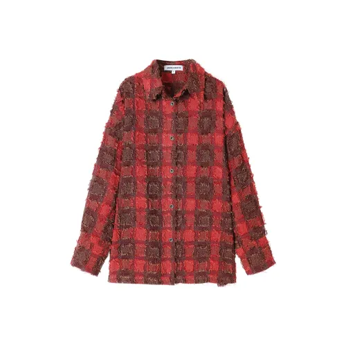 ANDREA MARTIN Рубашка Женская Красная