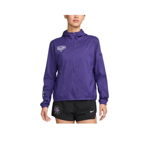 nike Impossibly Light Куртки Пальто Женские Фиолетовый