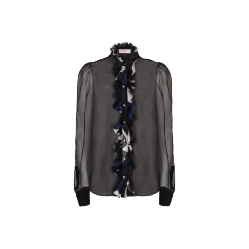 EMILIO PUCCI Рубашка Женская Черная