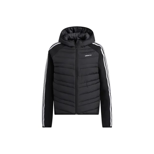 ADIDAS NEO Пуховик Зимний Женский Черный