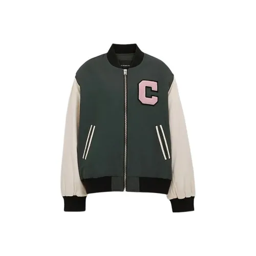 COACH SS24 Куртки и Пальто Женские Лесной Зеленый