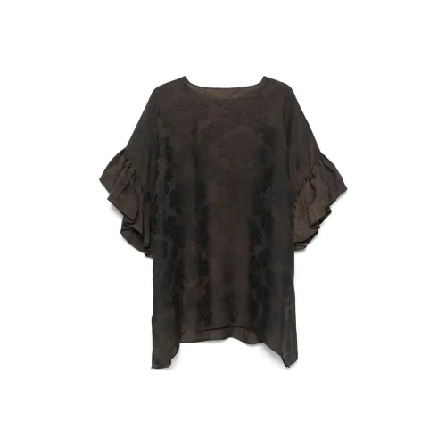 UMA WANG FW24 Рубашка Женская Cedar Brown