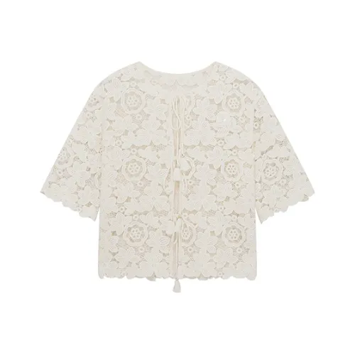 D'zzit Экрю Женская Трикотажная Одежда