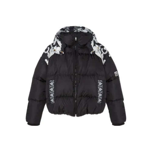 VERSACE Черные Женские Пуховики