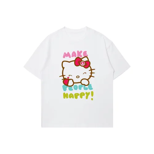 Санрио x HelloKitty Хелло Китти T-рубашка унисекс