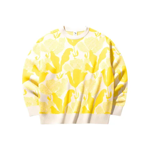 CHAOJIANTA Свитшот Женские Syrups Желтый