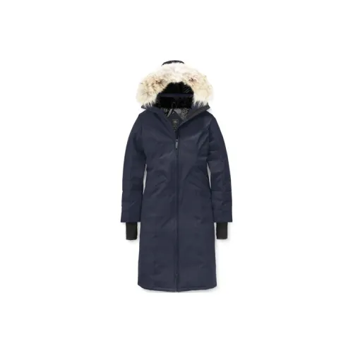 Canada Goose Elrose Series Морской синий Женские пуховики