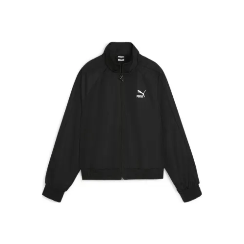 PUMA T7 Track Куртки и Пальто Женские Черные