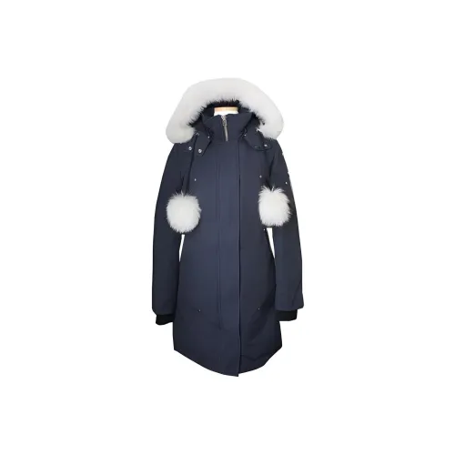 Moose Knuckles Пуховик Женские Звезда Rated Синий