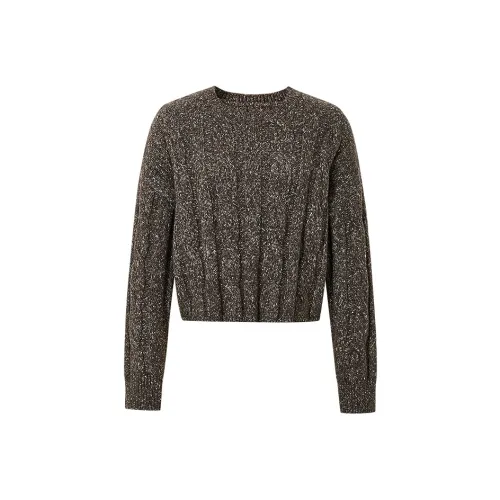 Hopeshow Трикотаж Женский Кофейный