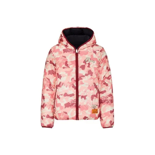 EVISU Черный Разноцветный Унисекс Пуховики