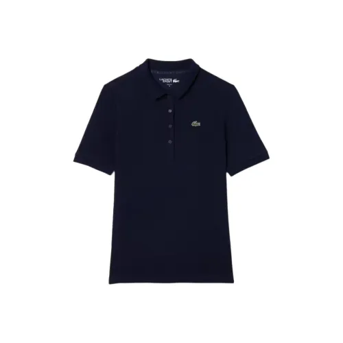 LACOSTE Поло Женское Морской Синий