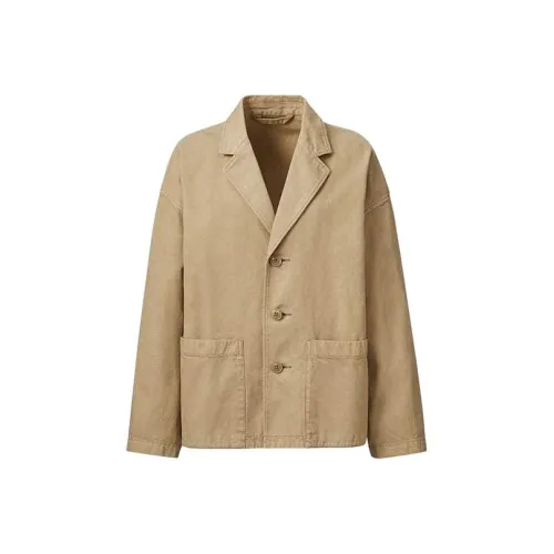 UNIQLO Куртки и Пальто Женские Хаки