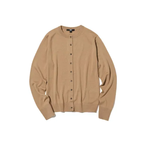 UNIQLO Трикотаж Женский Темно-Бежевый