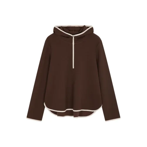 IHIMI Кофейный Женский Свитшот