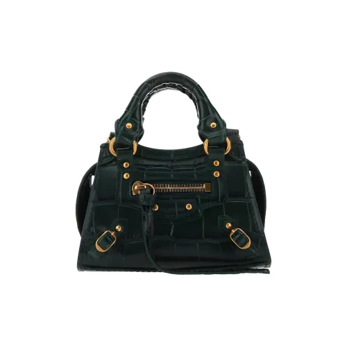 Balenciaga Коровья кожа Сумка Женская Зеленая