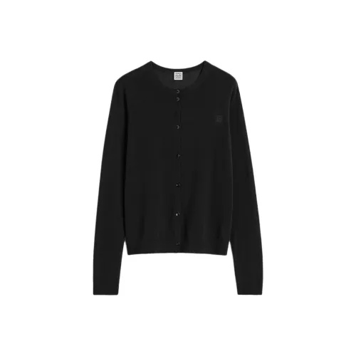 TOTEME PF24 Кашемир Свитер Женский Черный