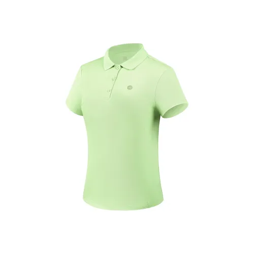 BMAI Спортивная поло для женщин зеленая