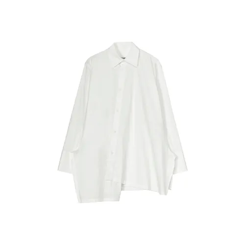 Yohji Yamamoto Рубашка Женская Экрю