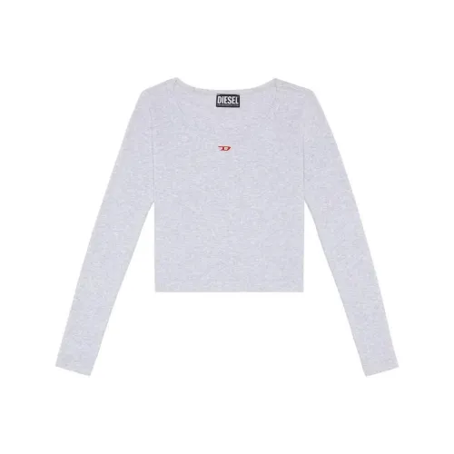 DIESEL Серые Женские Футболки