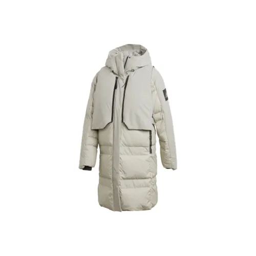 Adidas MYSHELTER Металлический серый Женские пуховики