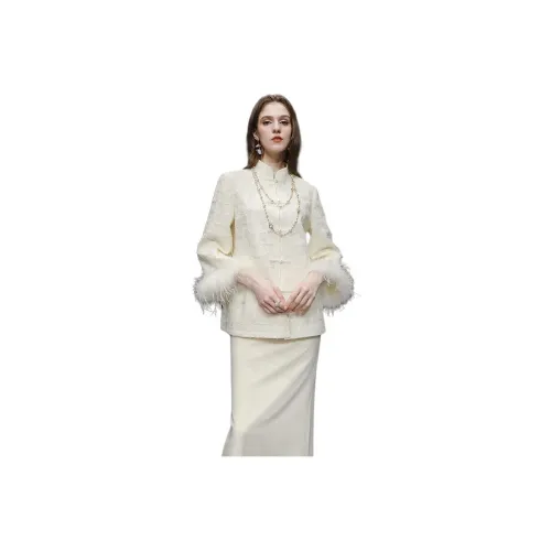 Duffy Fashion Куртки и Пальто Женские Абрикос