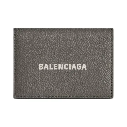 Balenciaga Cash Cow Кожа Кошелек Мини Мужской Темно-зеленый Белый