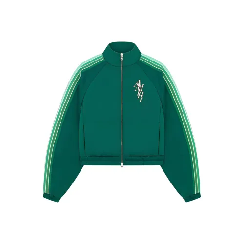 AMIRI STACK Track Куртка Куртки Пальто Женские Зеленый