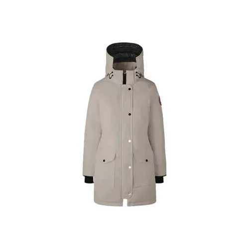 Canada Goose Trillium Down Jacket Parka Coat Women's Lime Gray Канада Goose Trillium Пуховик Парка Пальто Женское Лимонно-Серый