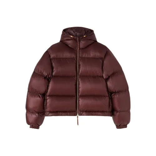 JIL SANDER Цвет баклажан Женские пуховики