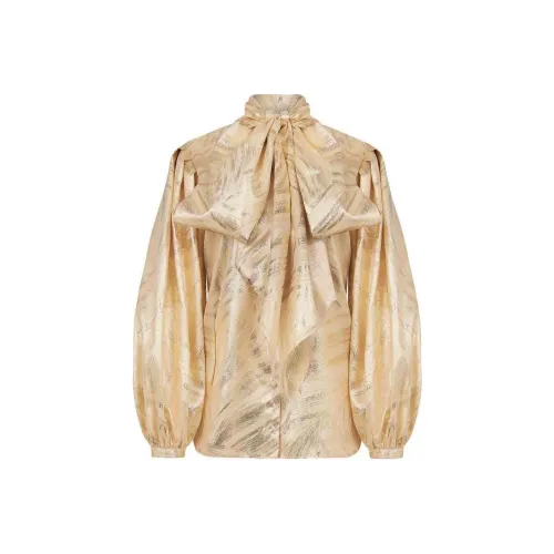 NINA RICCI Золотой Женские Рубашки